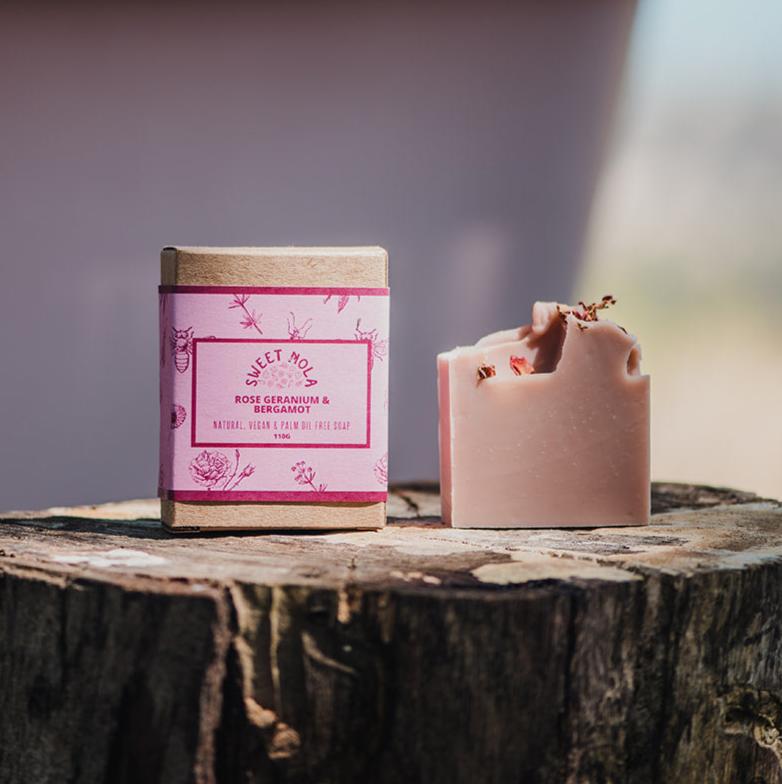 Rose Geranium & Bergamot Bar Soap