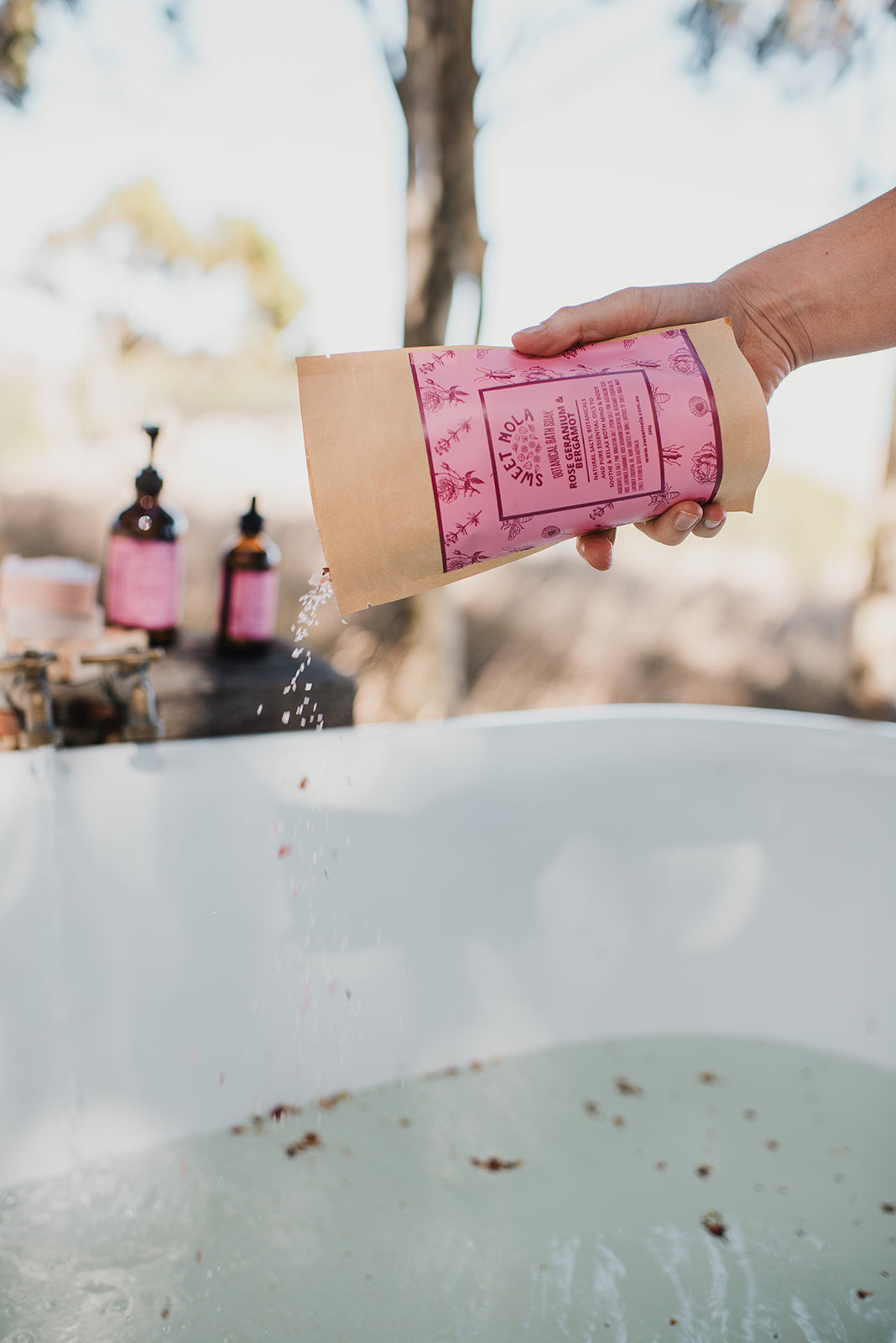 Rose Geranium & Bergamot Bath Soak