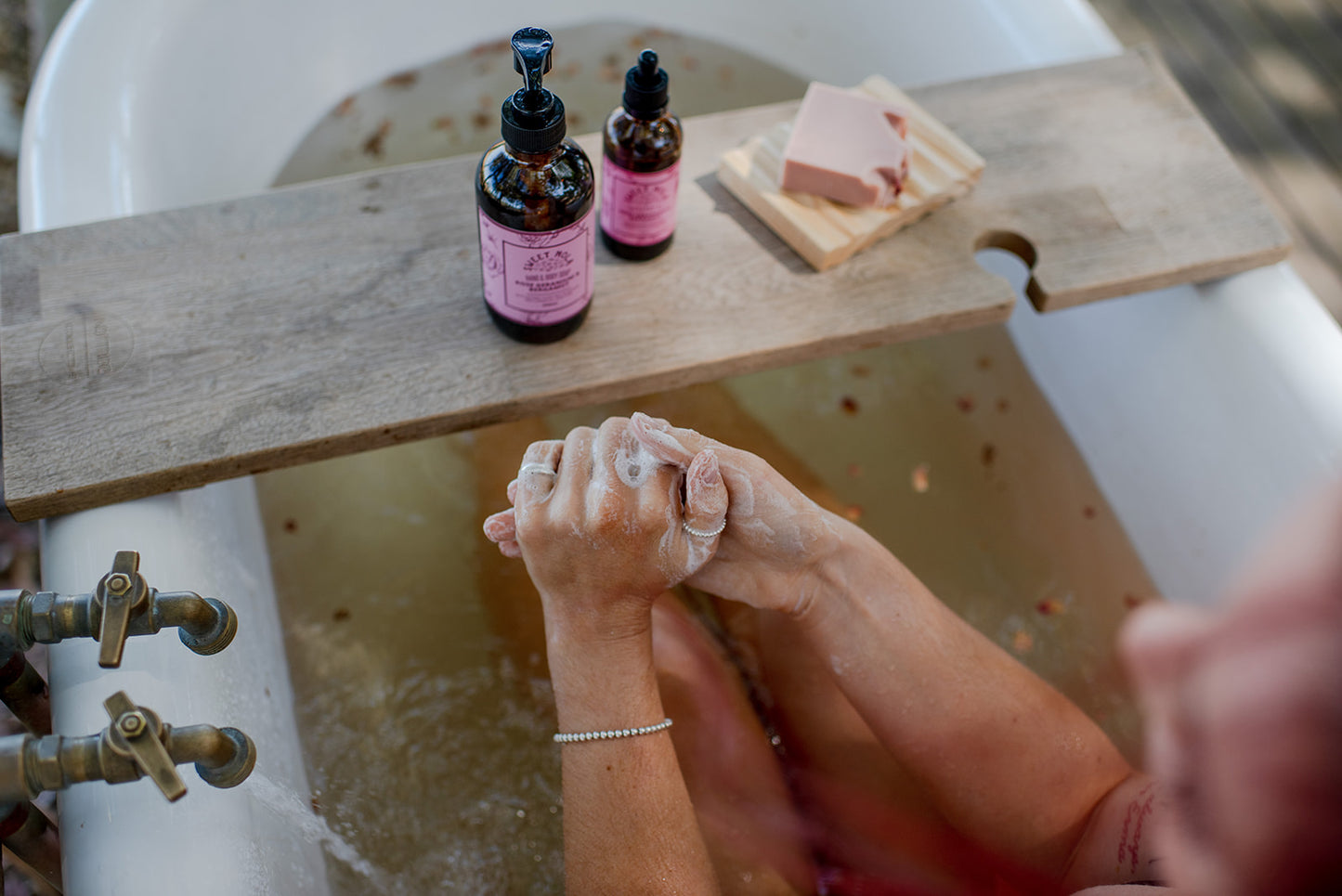 Liquid Castile Hand & Body Soap - Rose Geranium & Bergamot