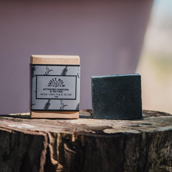 Activated Charcoal & Tea Tree Bar Soap