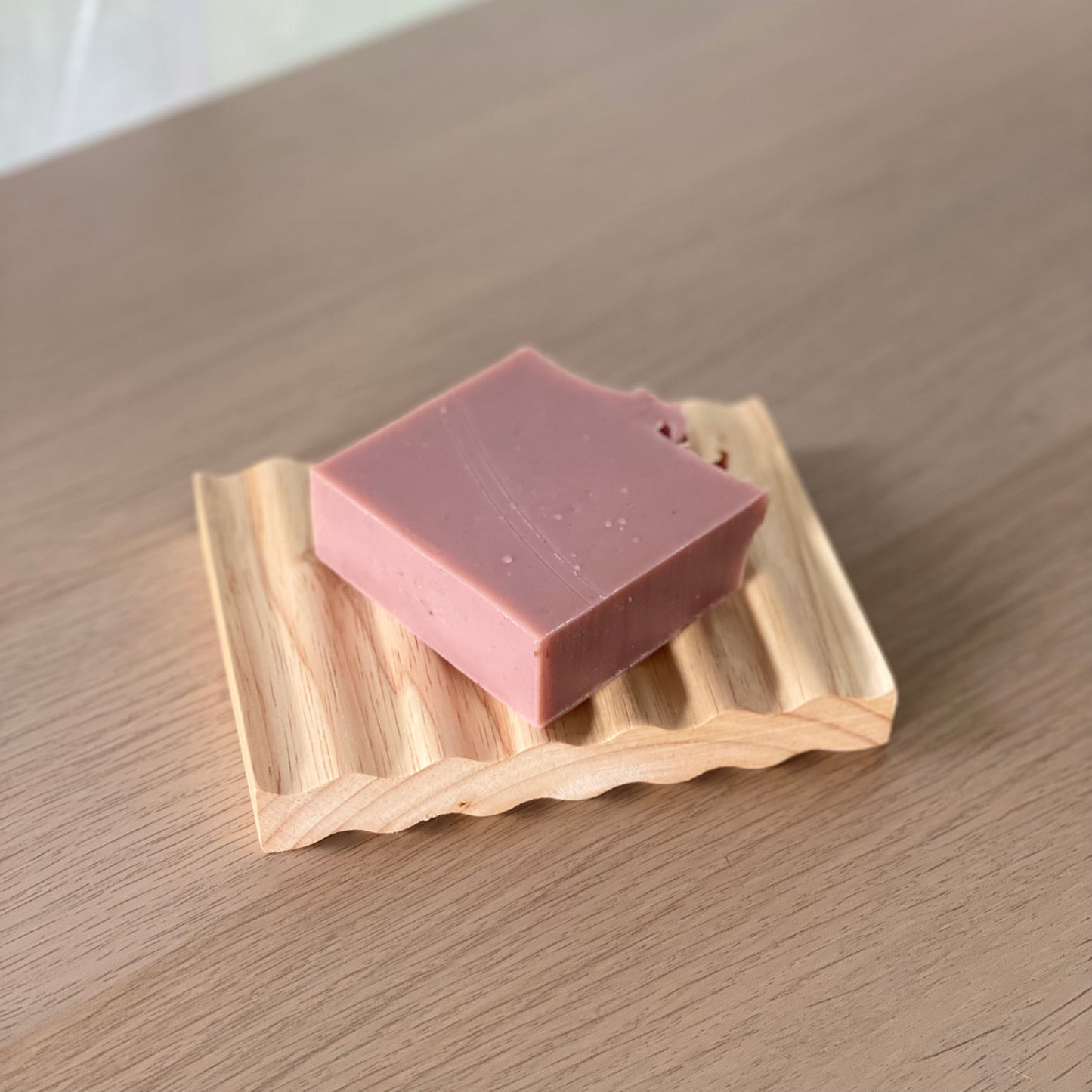 Wooden Wave Soap Dish