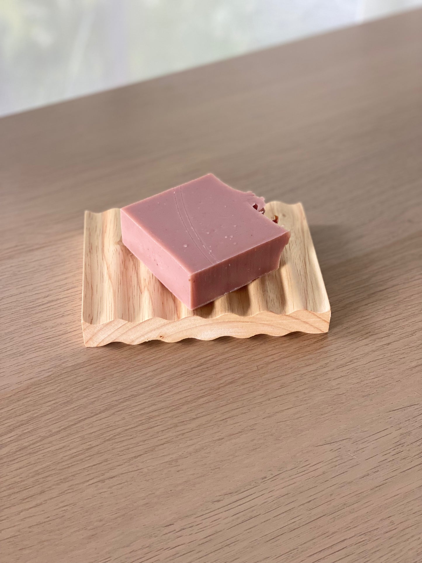 Wooden Wave Soap Dish