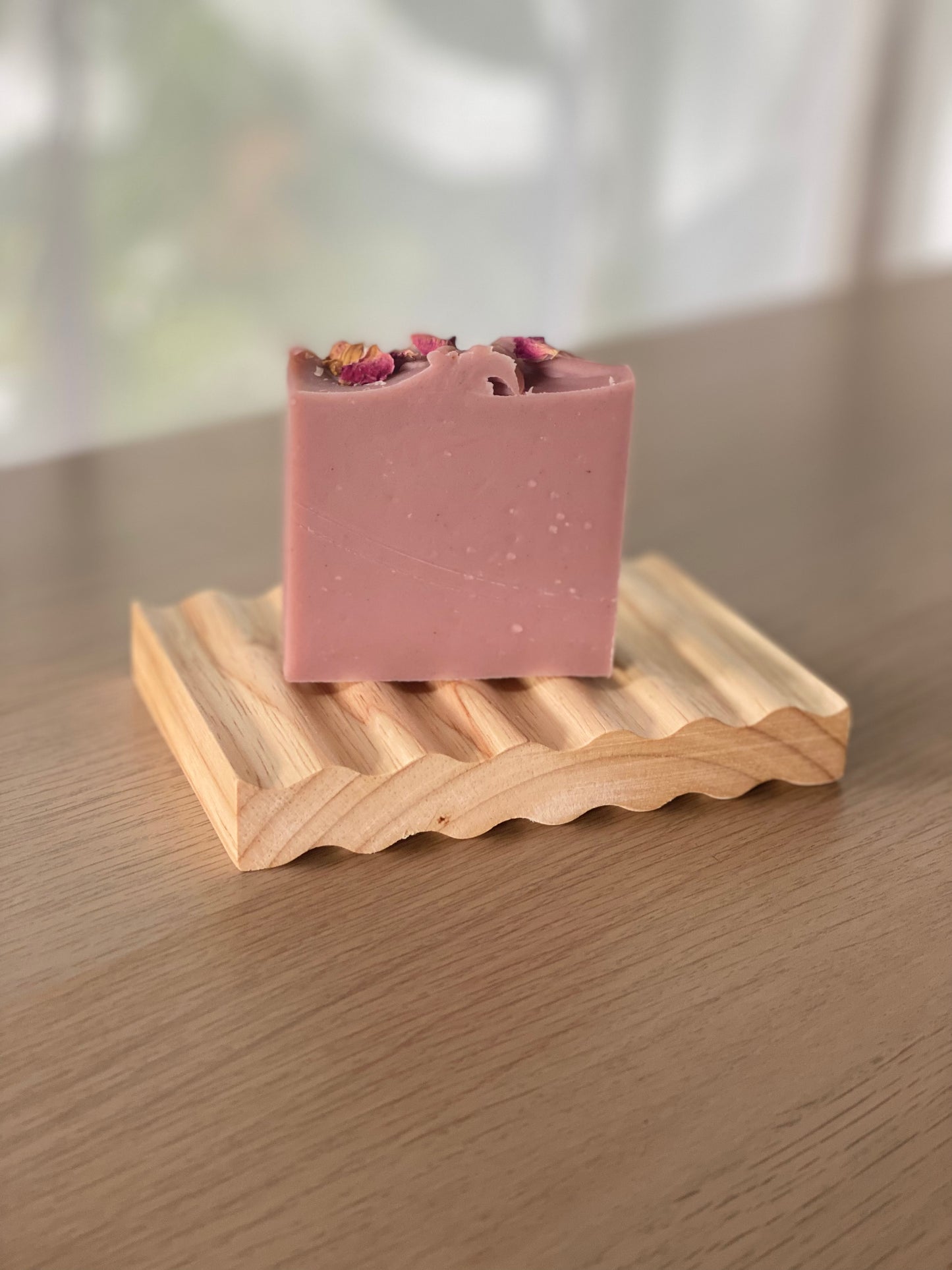 Wooden Wave Soap Dish