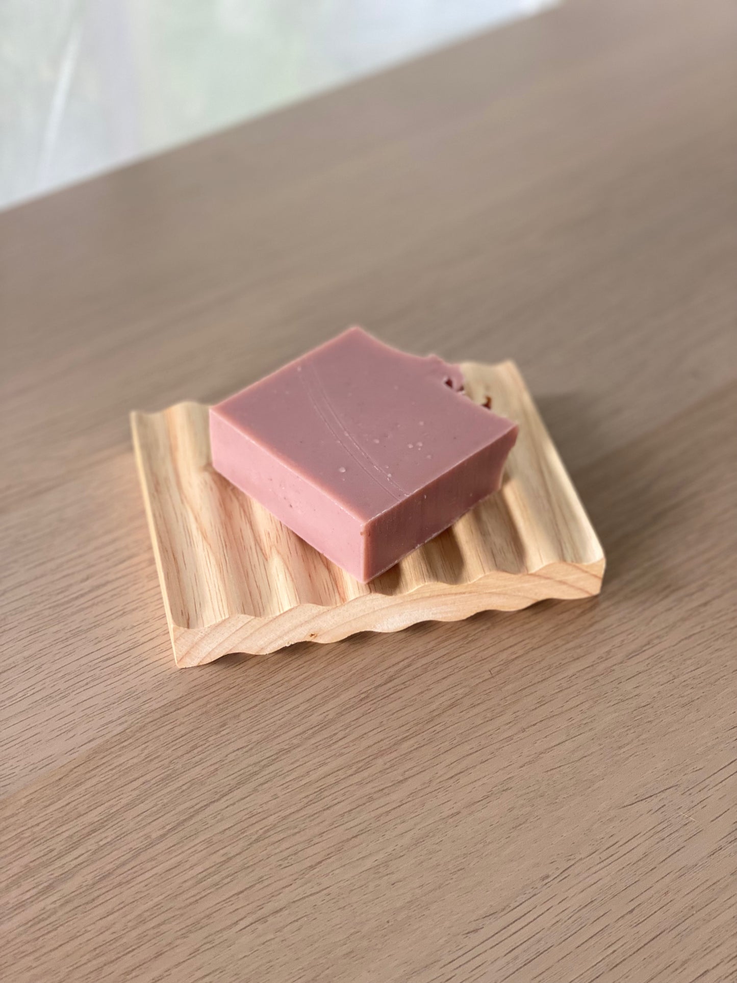 Wooden Wave Soap Dish