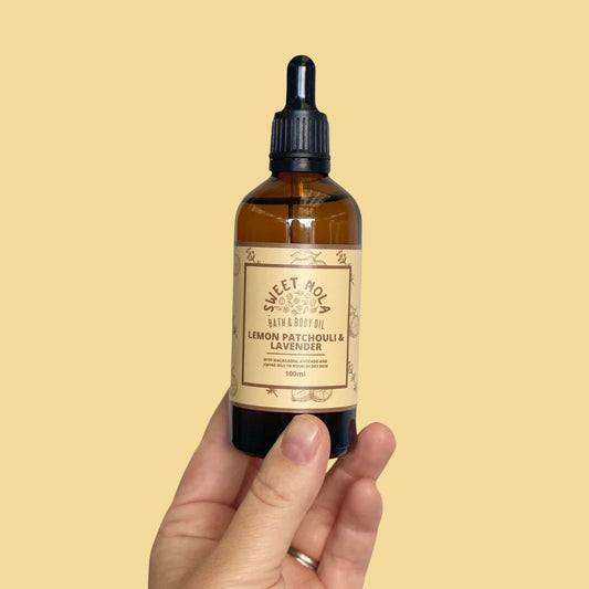 Bath & Body Oil - Lemon Patchouli & Lavender