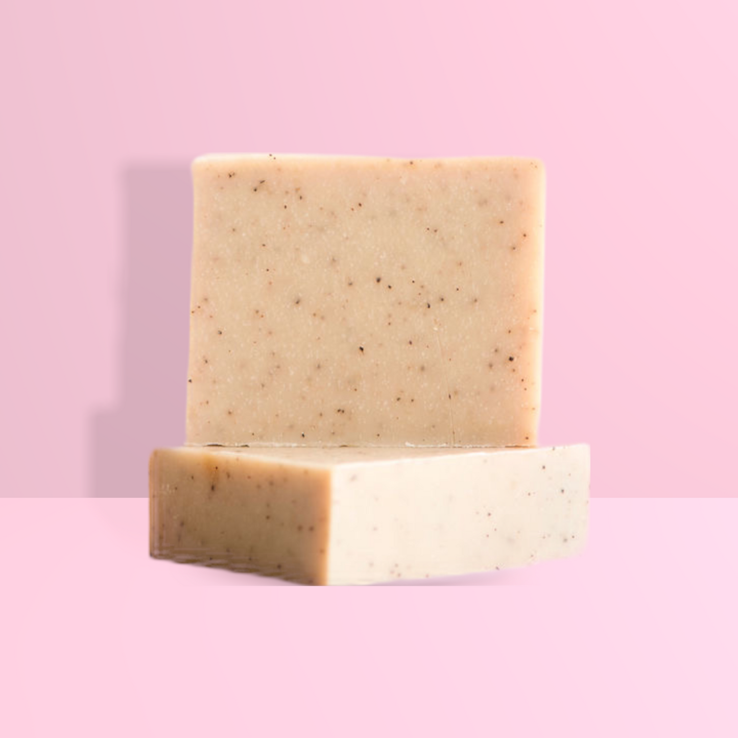 A close up view of Chai spice and cinnamon bar soap. 