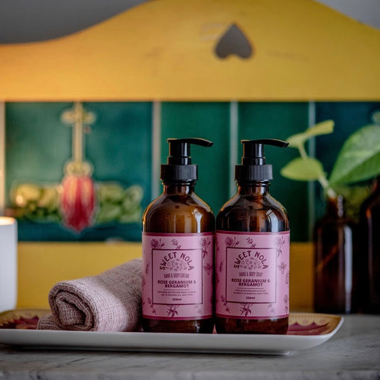 Hand & Body Cream - Rose Geranium & Bergamot